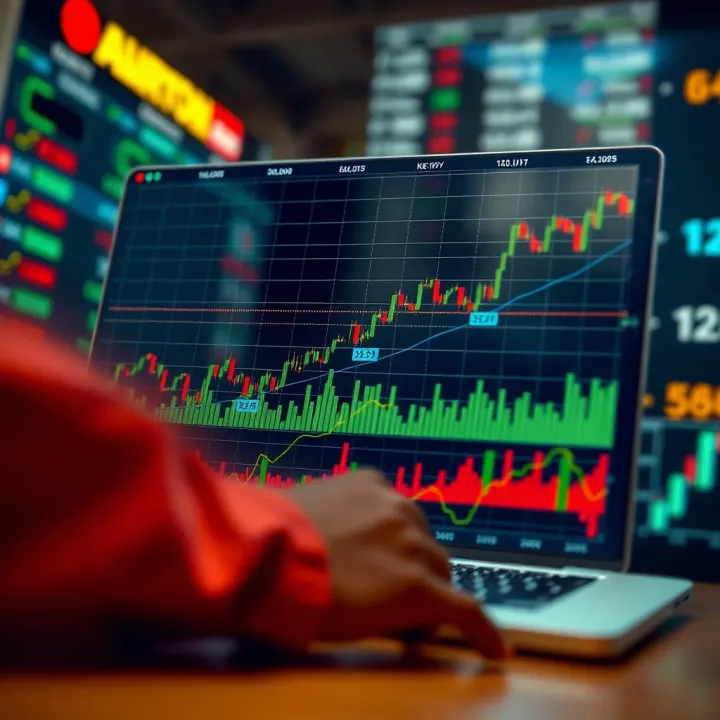 Influence of Economic Events on Binary Options Trading in Kenya Chart illustrating impact of economic events on binary options trading opportunities in Kenyan market