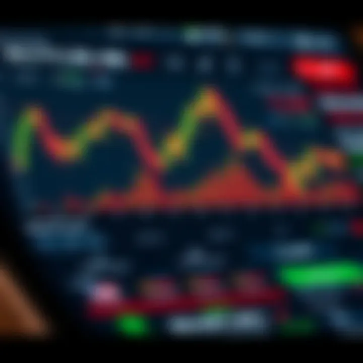 User-friendly forex trading app interface showing market trends and trade options