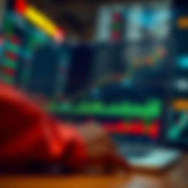 Chart illustrating impact of economic events on binary options trading opportunities in Kenyan market