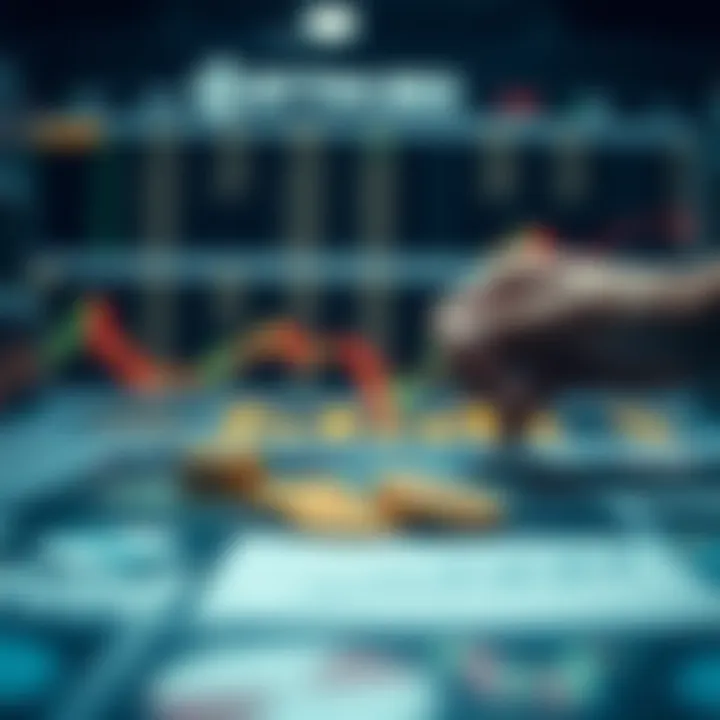 Visual representation of key factors and risks involved in binary options trading for Kenyan market