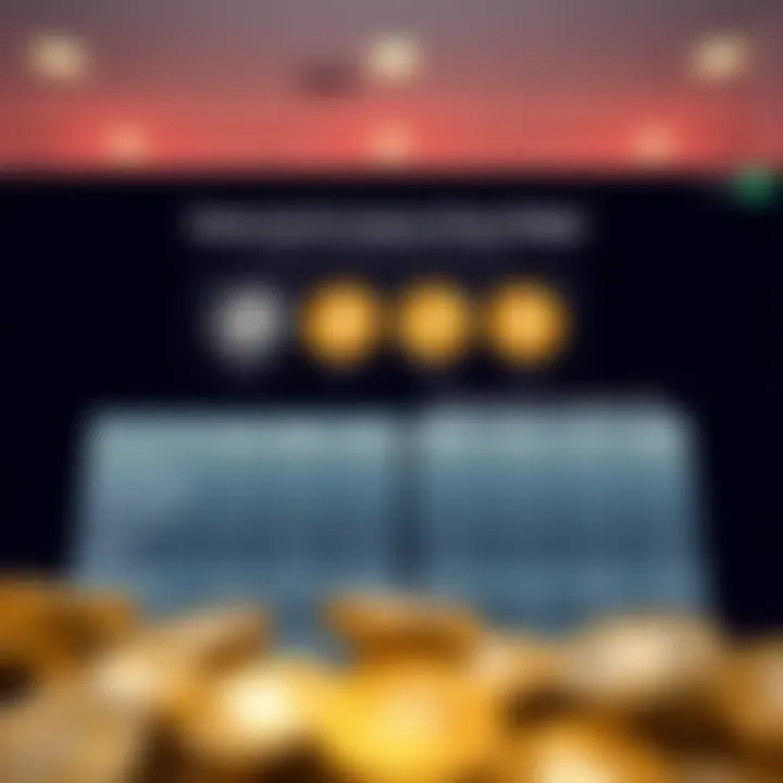 Comparison chart highlighting key features and fees of popular crypto trading platforms available in Kenya