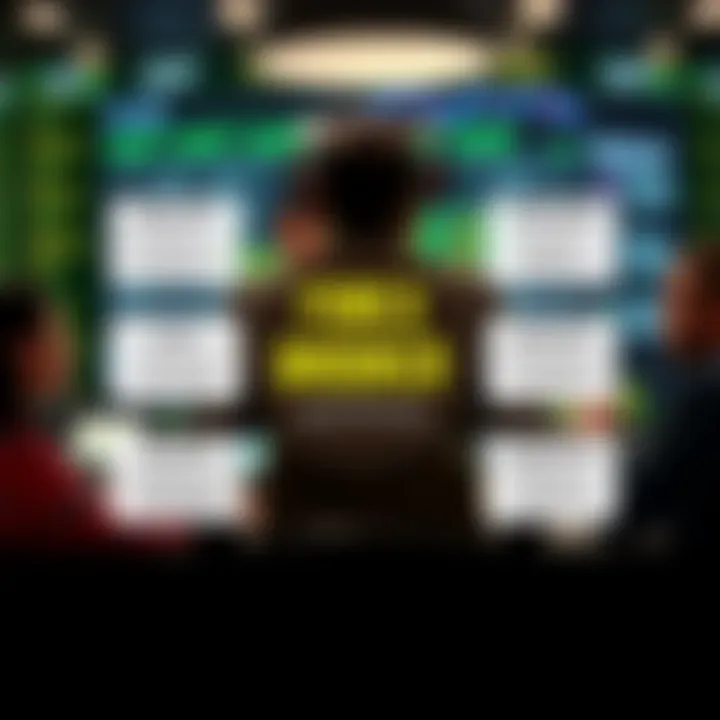 Graphical representation of different types of forex brokers and their key features