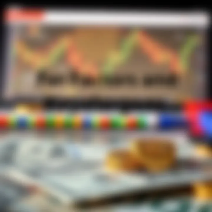 Visual representation of key factors and regulations affecting forex trading in Kenya