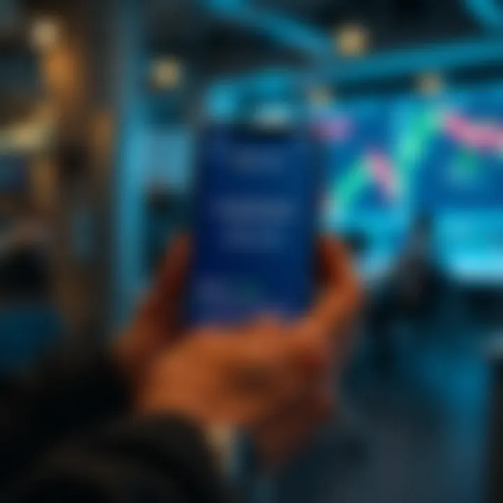 Secure mobile platform showcasing encryption and protection features for forex trading