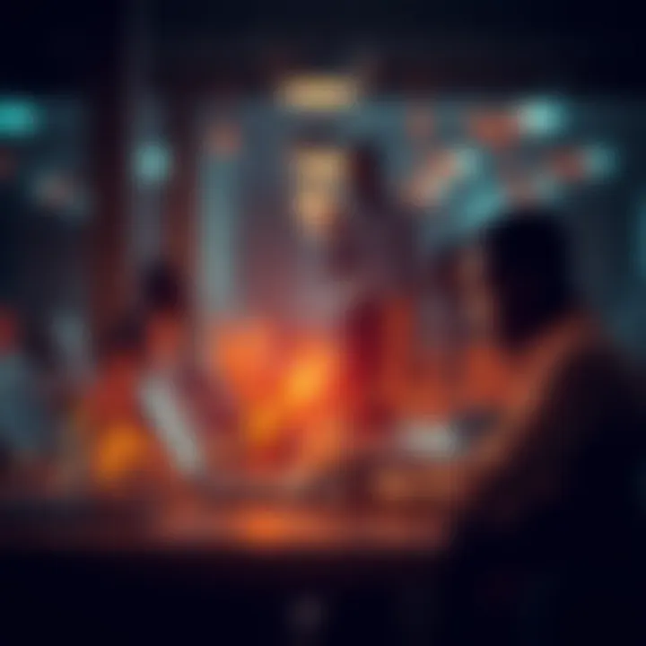 Illustration of binary application usage in various Kenyan technology sectors