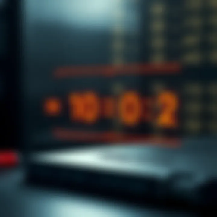 Diagram showing binary addition with carry-over between digits