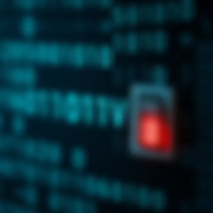 Diagram showing binary digits converting into decimal values with visual representation of switches toggling on and off