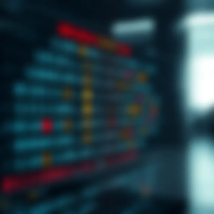 Diagram showing conversion of a binary sequence into its equivalent hexadecimal value with color-coded sections