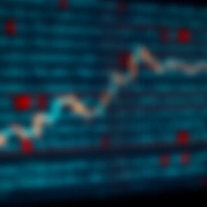 Diagram illustrating binary digit patterns with highlighted sequences for analysis