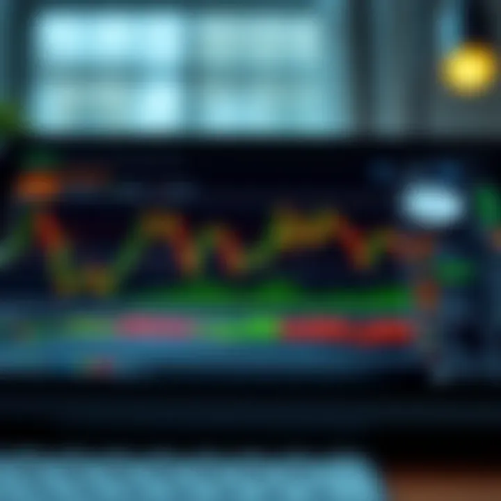 Visual guide to integrating forex chart patterns into trading strategies with annotated example charts