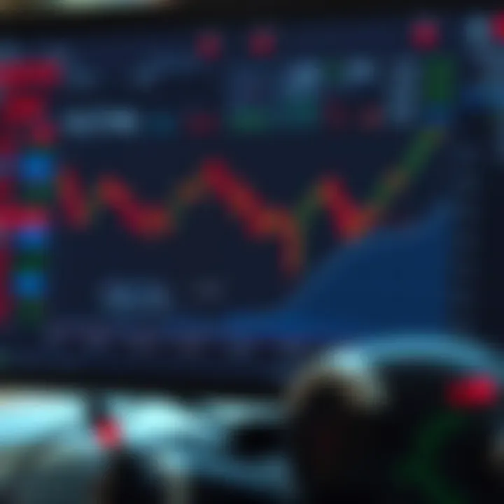 Graph showing potential benefits and risks of using forex trading robots in currency markets