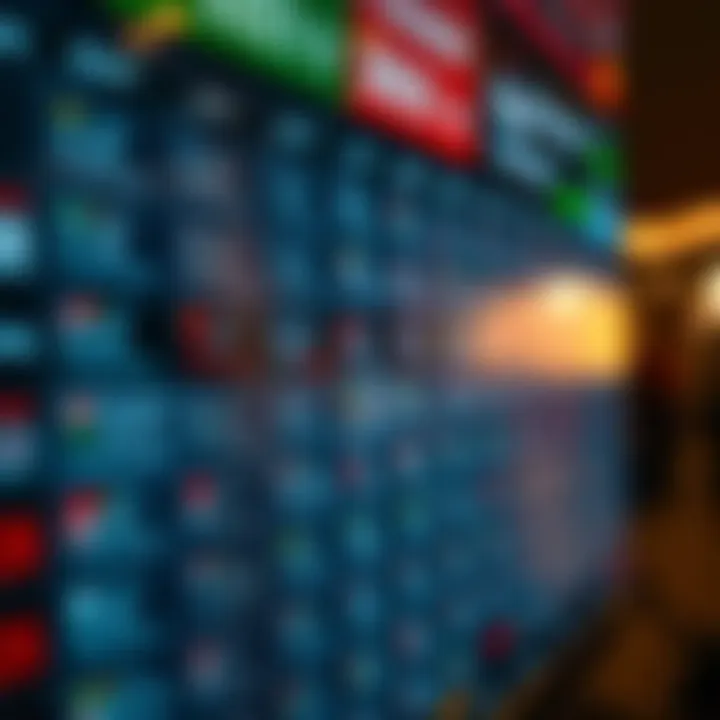 Calendar displaying upcoming financial events impacting currency markets