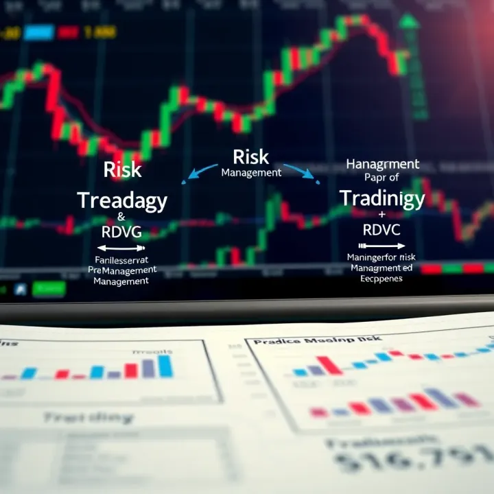 Risk Management and Trading Strategy Concepts Diagram showing risk management techniques and trading strategy concepts
