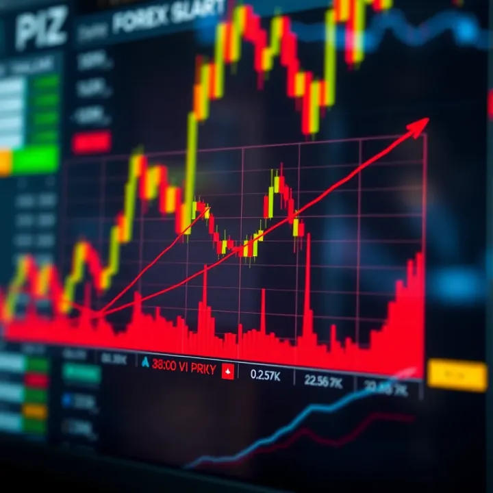 Factors Affecting Pip Value in Forex Trading Graph illustrating pip value variations influenced by currency pairs and trade size in forex market