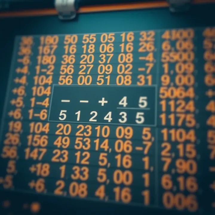 Diagram demonstrating binary addition with carryover through a clear example