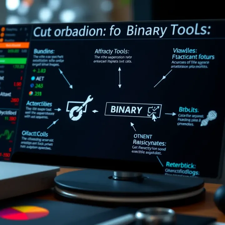 Diagram illustrating various binary tools used for data analysis and modification