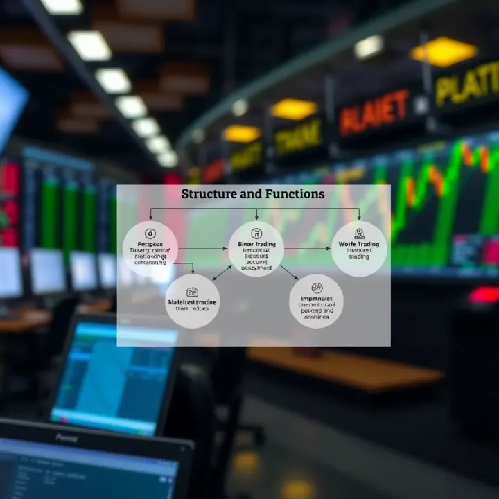 Diagram illustrating the structure and function of a binary trading account for Kenyan traders