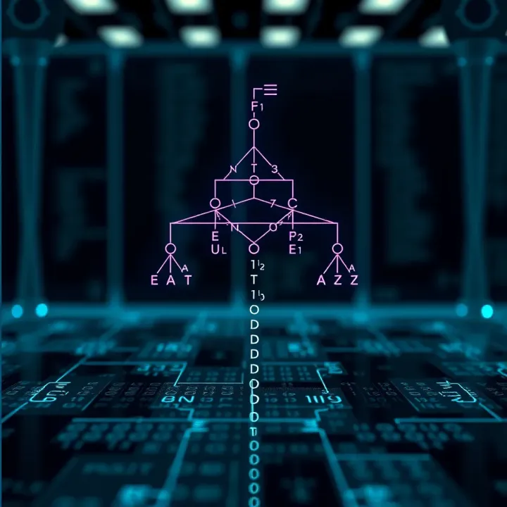 Binary Tree Traversal Techniques Visual representation of binary tree traversal methods including in-order, pre-order, and post-order paths
