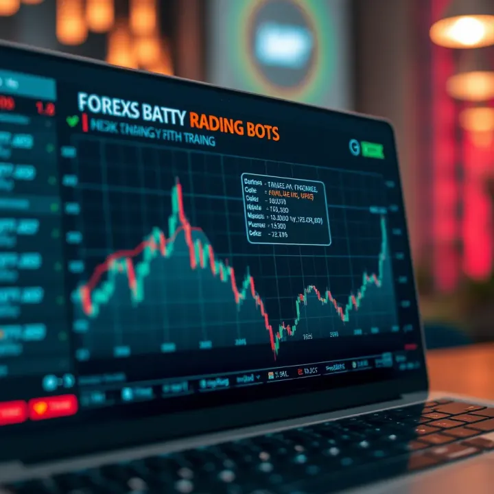 Benefits and Risks of Forex Trading Bots Graph illustrating benefits and risks of using forex trading bots for currency exchange