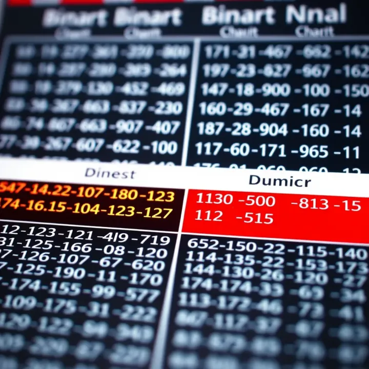 Comparison chart highlighting differences between binary and decimal multiplication methods