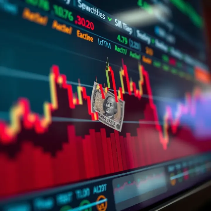 Graph showing currency exchange rates with Kenyan shilling highlighted