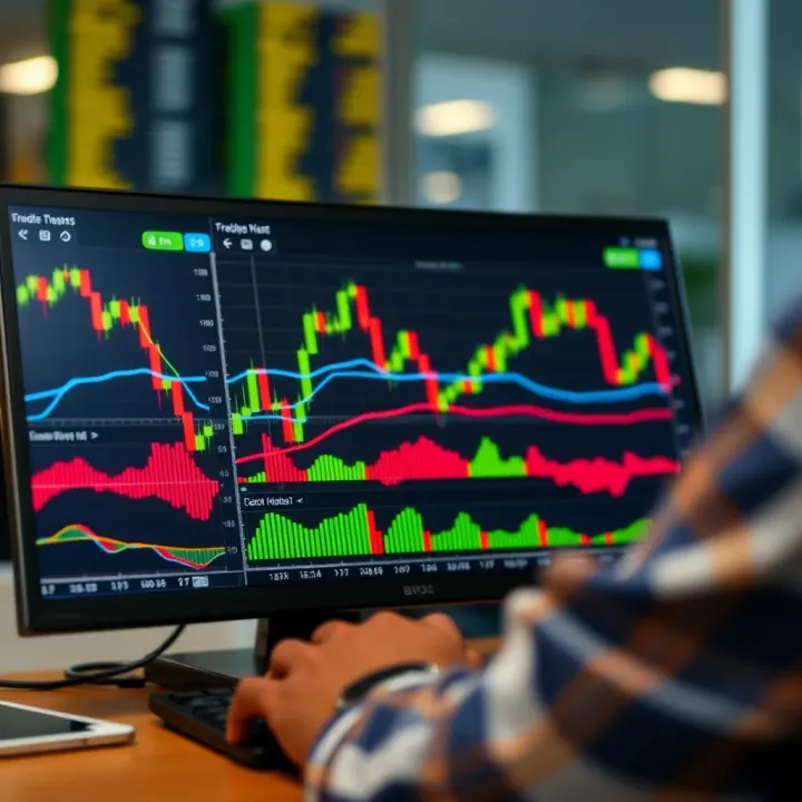 Trading platform interface showing a realistic example of pattern recognition in Kenyan market data